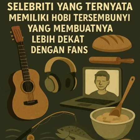 Selebriti yang Ternyata Memiliki Hobi Tersembunyi yang Membuatnya Lebih Dekat dengan Fans