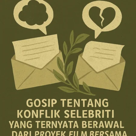Gosip Tentang Konflik Selebriti yang Ternyata Berawal Dari Proyek Film Bersama
