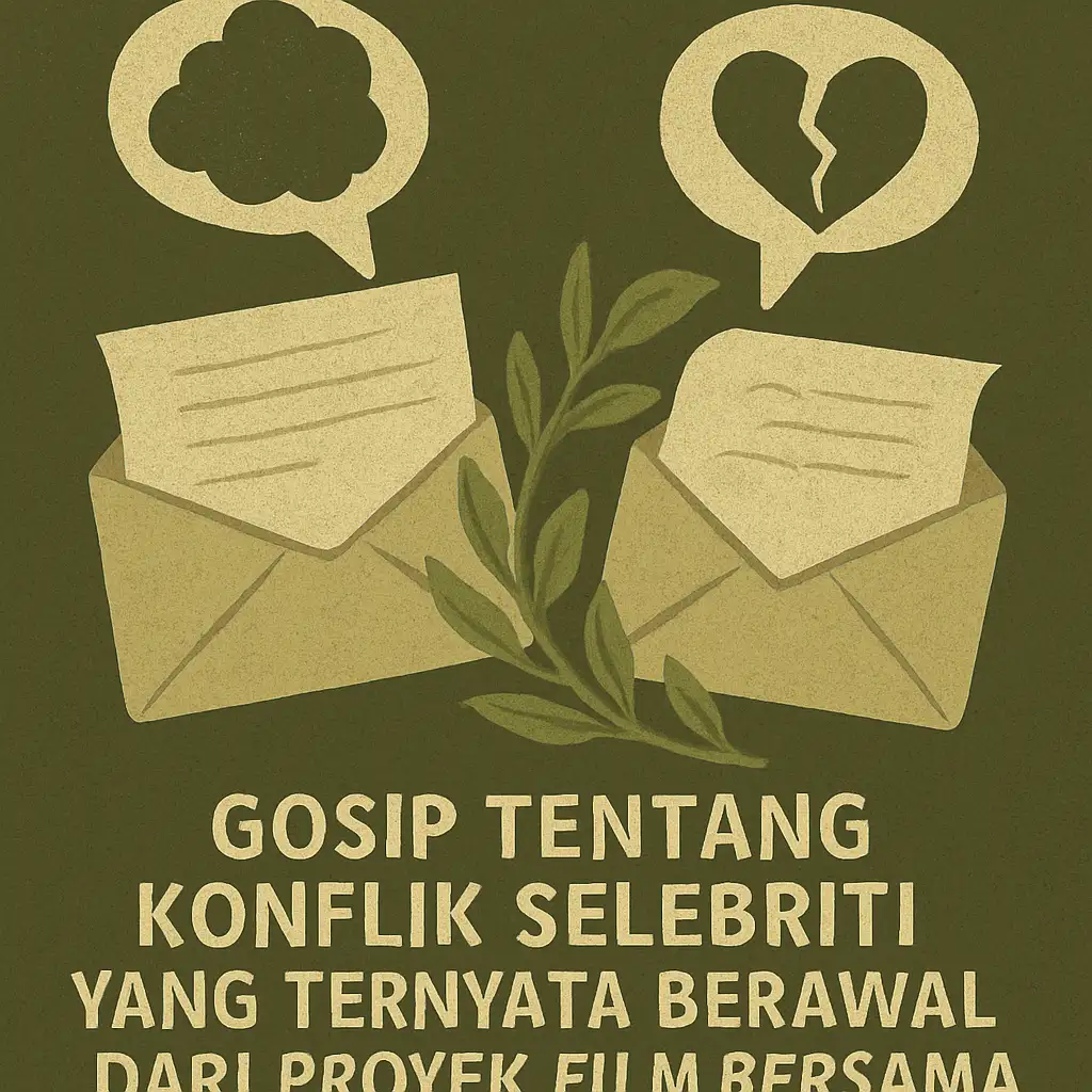 Gosip Tentang Konflik Selebriti yang Ternyata Berawal Dari Proyek Film Bersama